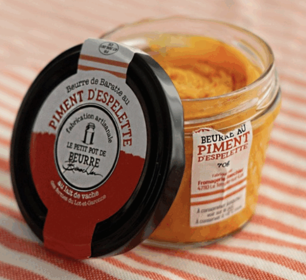 Beurre au piment d'Espelette